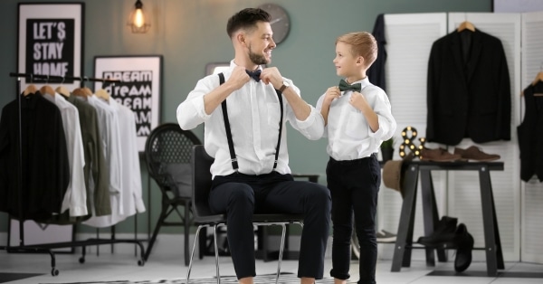 חליפות מותאמות לילדים mini me